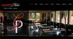 Desktop Screenshot of galantepilates.com